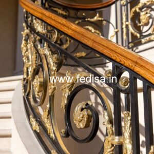 Stylish Exterior Railings For Indian Home Design No-41954