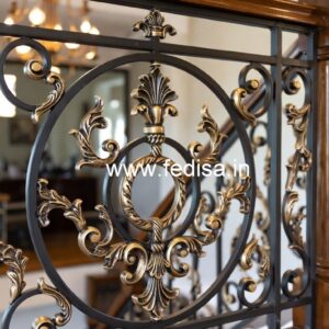 Elegant Staircase Railings For Modern Homes No-42007