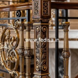 Modern Front Balcony Railing Designs No-42349