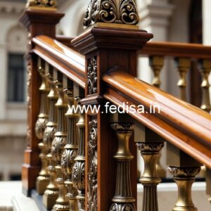 Modern Balcony Railing Ideas With Glass Panels No-42403