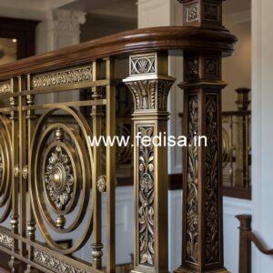 Modern Steel Railing Design India Homes No-42465