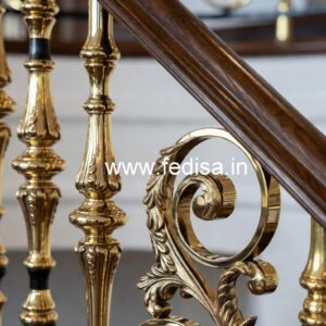 Indian House Front Balcony Railing Design No-42477