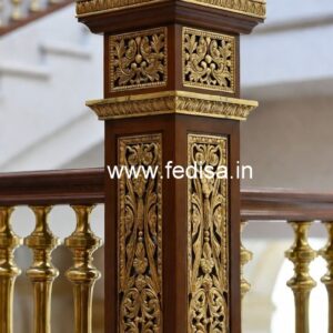 Stylish Railing Design For Ghar Exterior No-42478