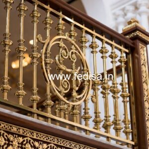Ghar Exterior Ke Liye Stylish Railings No-42486