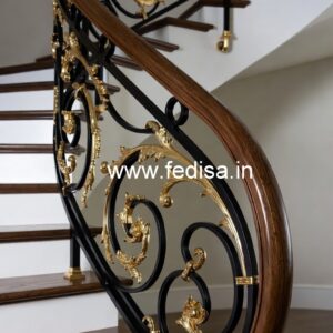 Ghar Exterior Balcony Design With Railings No-42544