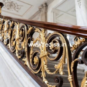 Best Steel & Glass Railing Designs For Balcony No-42557