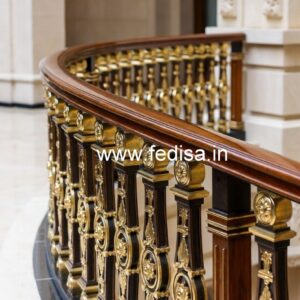 Modern Ghar Exterior Railings No-42684