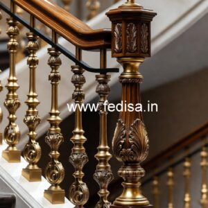 Modern Balcony Railing Designs With Glass And Steel No-42769