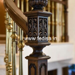 Modern Balcony Design With Stylish Railings India No-42957
