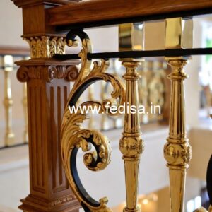 Modern Balcony Design With Railings No-42971