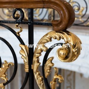 Modern Staircase Railing Designs For Small House No-43067