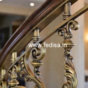 Modern Staircase Designs With Railings No-43163