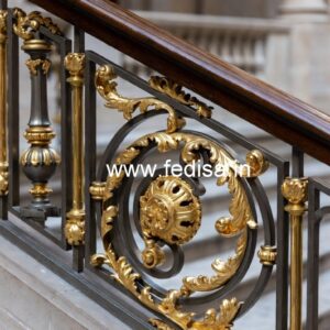 Modern Ghar Exterior Railing Design No-43225