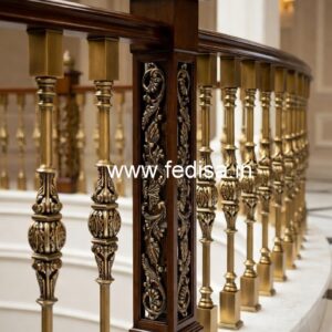 Modern Steel And Glass Railing Ideas For Balcony No-43247