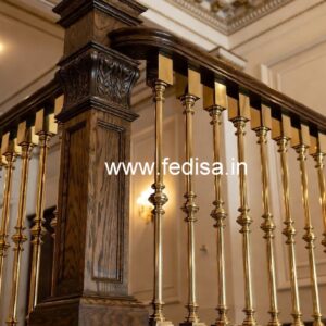 Stylish Exterior Railings For Indian Home Design No-43287