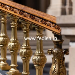 Stylish Steel Balcony Railings For Exterior Homes No-43311