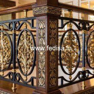 Modern Staircase Railing Designs For Small House Interior No-43375