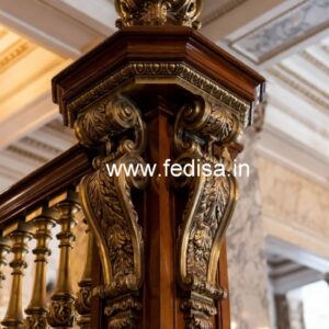 Modern Stair Railing Design With Steel No-43721