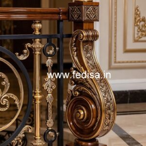 Modern Exterior Railing Design India No-43804