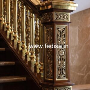 Ghar Exterior Ke Liye Stylish Railings No-43819