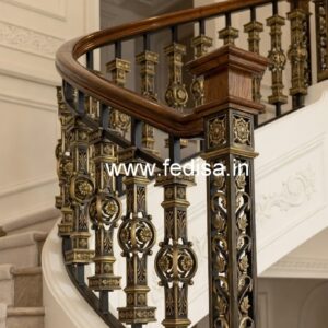 Latest Steel & Glass Railing Designs No-43914