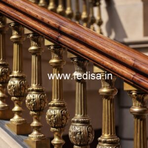 Stylish Staircase Railing Designs For Home No-44106