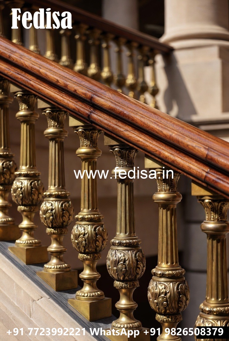 Stylish Staircase Railing Designs For Home No-44106