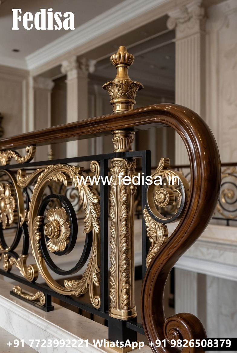 Stylish Steel Railings For Home Exterior No-44172