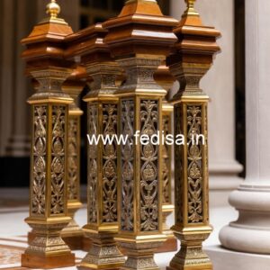 Balcony Design With Steel Railing No-44260